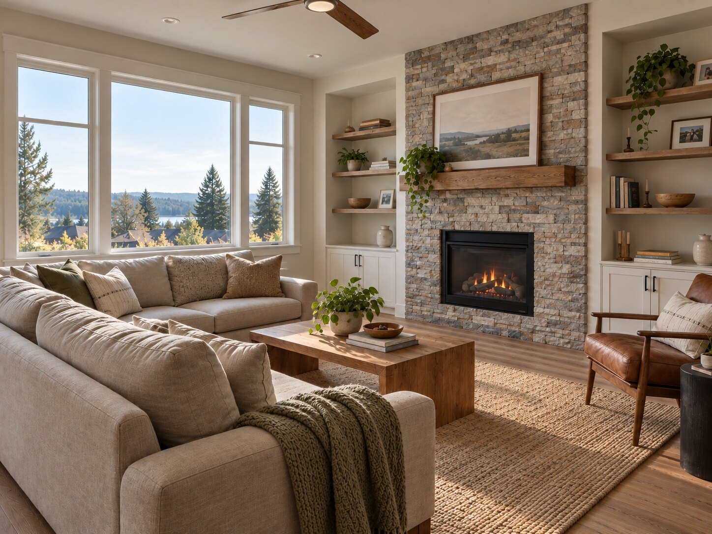 Interior Remodeling project completed by Alpine Elite Construction
